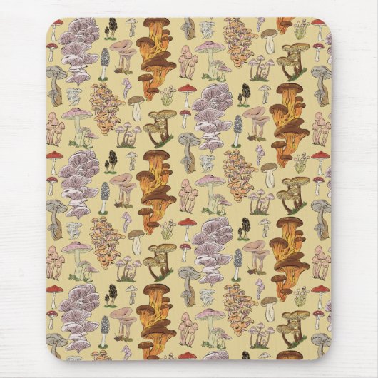 Tapis de souris Champignon sauvage (Devant)
