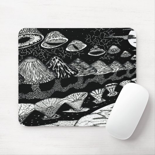 Tapis De Souris Champignons (Avec souris)