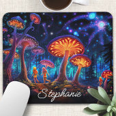 Tapis De Souris Champignons brillants personnalisés