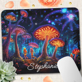 Tapis De Souris Champignons brillants personnalisés