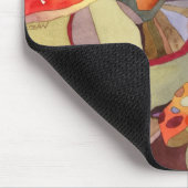 Tapis De Souris Champignons colorés d'aquarelle (Coin)