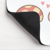 Tapis De Souris Champignons mignons dans mon coeur pour vous Love  (Coin)