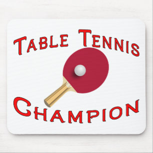 Tapis De Souris Champion de ping-pong