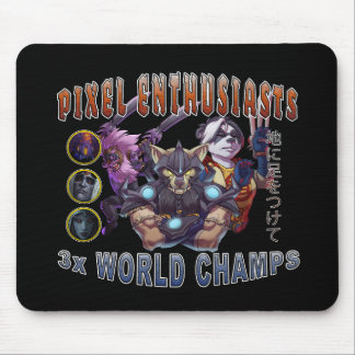 Tapis De Souris Champion du Monde PE Mousepad - HARD Edition