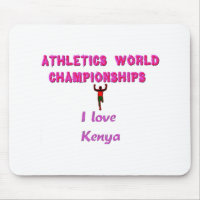 Champions du monde de l'athlétisme du Kenya.
