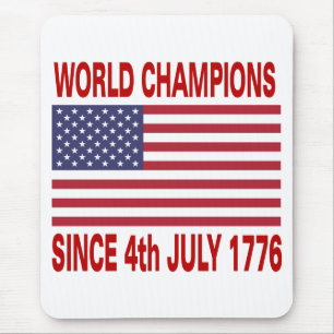 Tapis De Souris Champions du monde depuis 1776