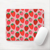 Tapis De Souris Champs de fraises (Avec souris)
