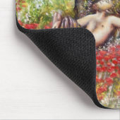 TAPIS DE SOURIS CHAMPS DE PAN, D'OLIVE ET DE POPPY (Coin)