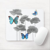 Tapis De Souris champs papillon (Avec souris)