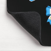Tapis De Souris Chana Guatemalan Women Coquette Bow Guatemala Flag (Coin)