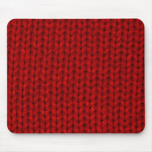 Tapis De Souris Chandail rouge Mousepad (Devant)