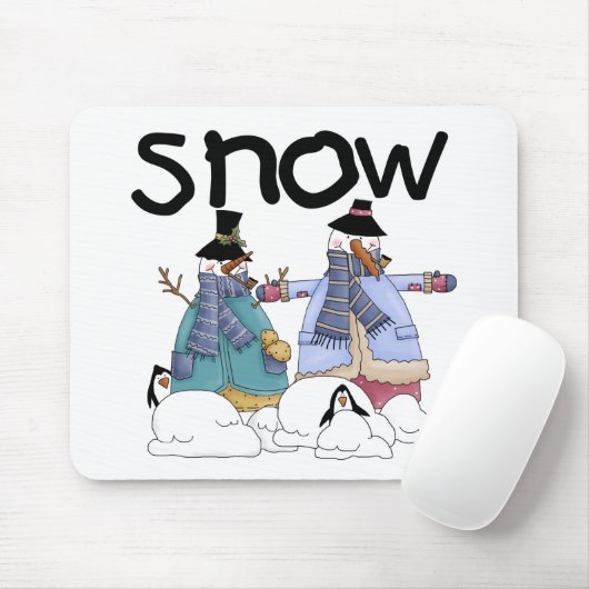 Tapis De Souris Chandails et cadeaux pour les amateurs de neige (Avec souris)