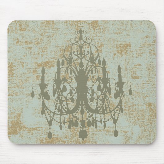 Tapis De Souris Chandelier Amour ~ Mousepad (Devant)