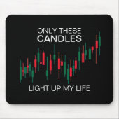 Tapis De Souris Chandeliers Crypto Personnalisés (Devant)