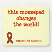 Tapis De Souris Changement de ~ de Mousepad de conscience de (Devant)