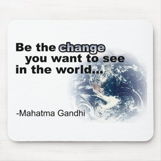 Tapis De Souris changez le blanc (Devant)