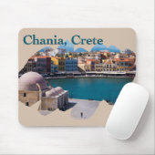 Tapis De Souris Chania, Crète : Port vénitien (Avec souris)