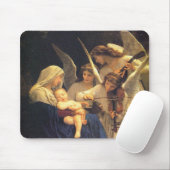 Tapis De Souris Chanson des anges, William-Adolphe Bouguereau (Avec souris)
