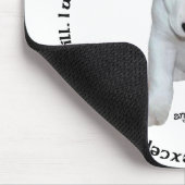 Tapis De Souris Chansons de chiot Bull Terrier (Coin)