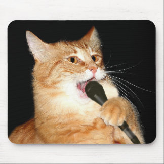 Tapis De Souris Chant chat