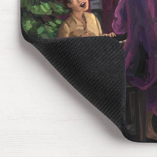 Tapis De Souris Chant de Noël le long (Coin)