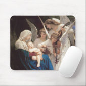 Tapis De Souris Chant des Anges (1881) de Bouguereau (Avec souris)