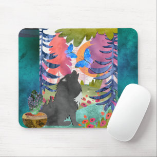Tapis De Souris CHANTER AVEC ANGELS Lapphund - Mousepad