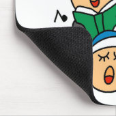Tapis De Souris Chanter des chansons de Noël Tshirts et cadeaux (Coin)