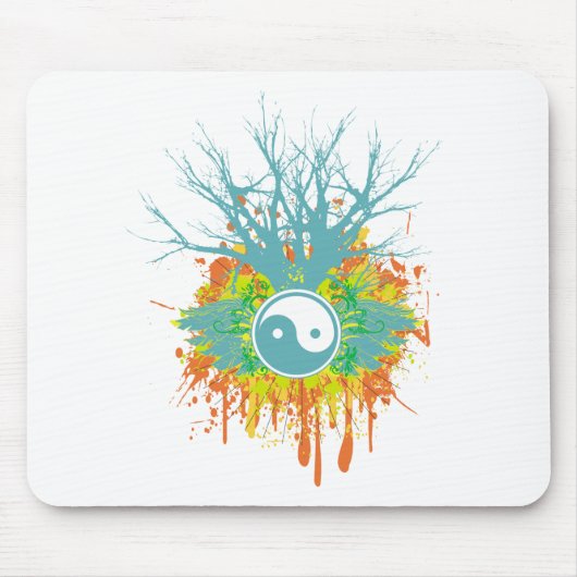 Tapis De Souris Chaos de Yin Yang (Devant)