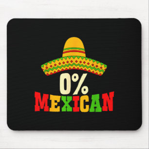 Tapis De Souris Chapeau de fête mexicaine Cinco De Mayo drôle pour