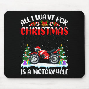 Tapis De Souris Chapeau de Père Noël drôle Tout ce que je veux pou