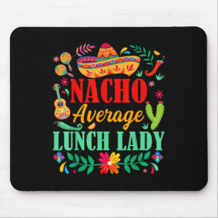 Tapis De Souris Chapeau de Sombrero de Dame de Repas Moyen Nacho C