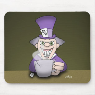 Tapis de souris Chapelier Fou
