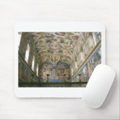 Tapis De Souris Chapelle de Vatican Sistine (Avec souris)