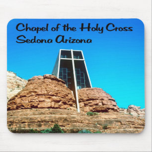 Tapis De Souris Chapelle du Sedona croisé saint Arizona