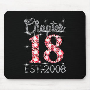 Tapis De Souris Chapitre 18 Est 2008 Joyeux 18e Anniversaire Fille