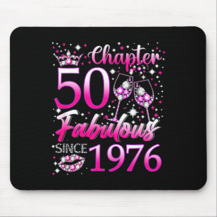 Tapis De Souris Chapitre 50 Fabuleux Depuis 1976 50e Anniversaire