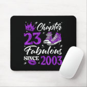 Tapis De Souris Chapter 23 Fabulous Since 2003 23rd Birthday Women (Avec souris)