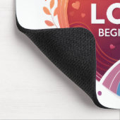 Tapis De Souris Chaque Nuance de l'Amour (Coin)