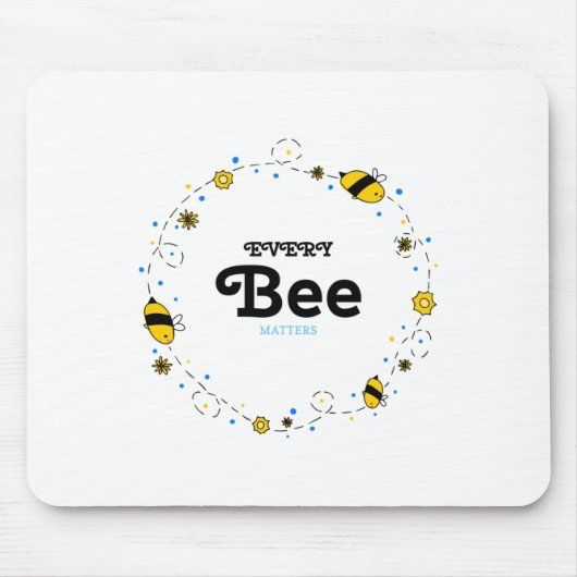 Tapis De Souris Chaque Sticker Bee S (Devant)
