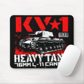 Tapis De Souris Char lourd soviétique KV-1 (Avec souris)