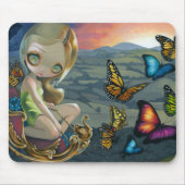 Tapis De Souris Char" Mousepad "de papillon (Devant)