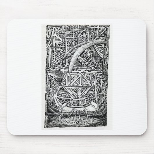 Tapis De Souris Char Tank par Brian Benson (Devant)