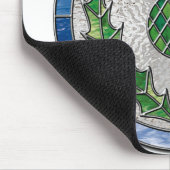 Tapis De Souris Chardon en verre (Coin)