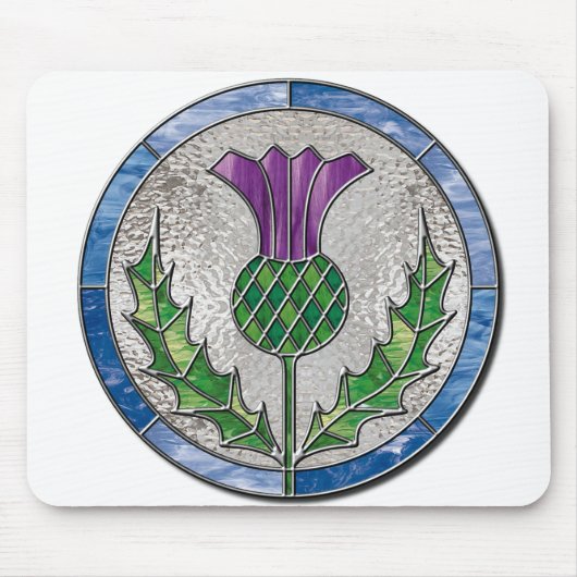 Tapis De Souris Chardon en verre (Devant)
