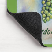 Tapis De Souris Chardonnay Vins et Description Mousepad (Coin)