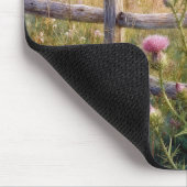 Tapis De Souris Chardons roses de campagne (Coin)
