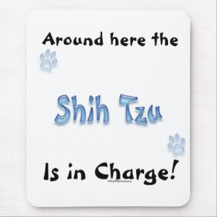 Tapis De Souris Charge de Shih Tzu