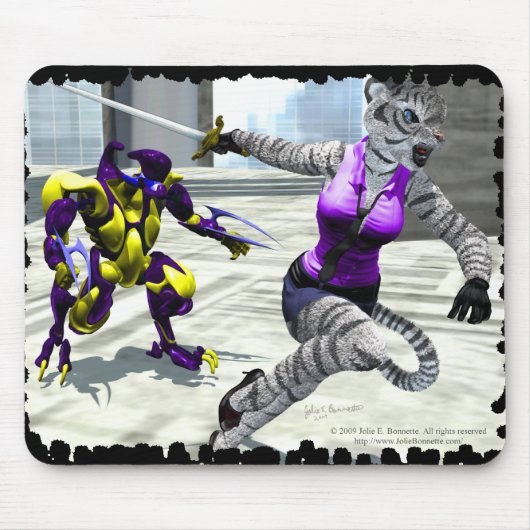 Tapis De Souris Chargement de Tigress Mousepad (Devant)