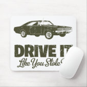 Tapis De Souris Chargeur de 1969 Dodge Hemi (Avec souris)